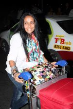 Suchitra pillai leave for IIFA at International Airport, Mumbai on 5th June 2012 (22).JPG